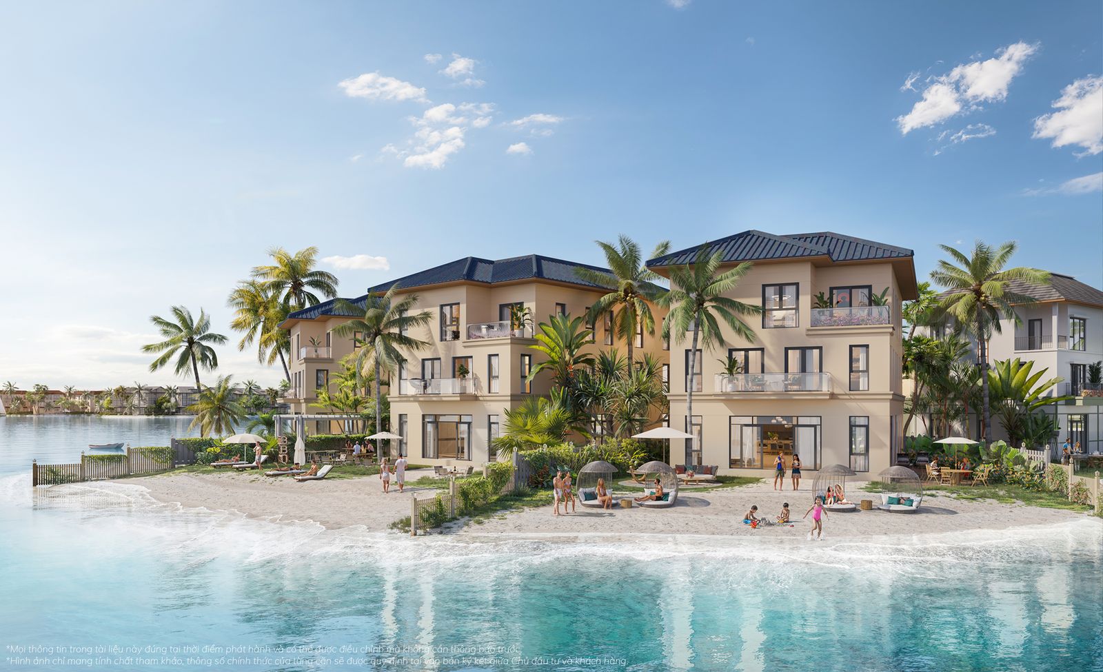 Biệt thự biển phân khu Vịnh Ngọc (The Green Bay), Vinhomes Green Paradise Cần Giờ